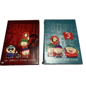 South Park The Complete Second & Third Season DVD Box Sets Comedy Central